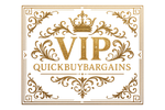 Cool fancy decorative Quickbuybargains VIP membership Logo