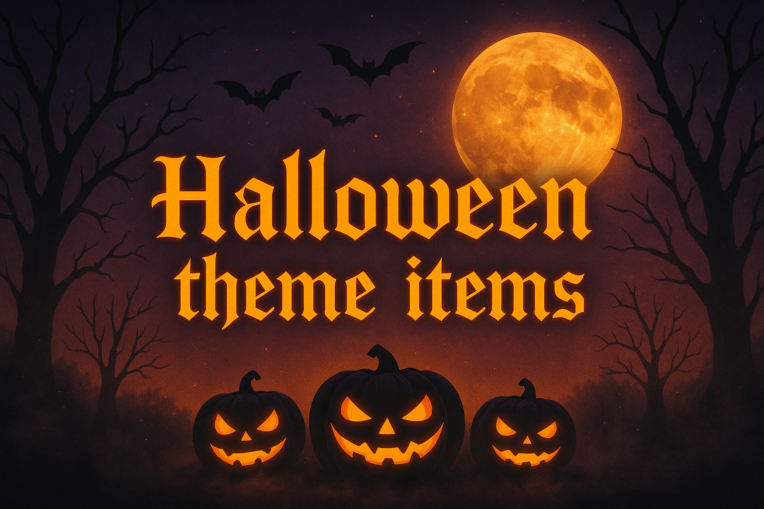 (Halloween) Theme Products