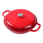 Cast Iron Enamel 5-Piece Cookware Set