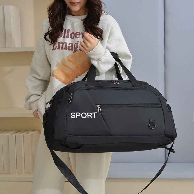 Travel Bag Large Capacity Lightweight Dry Wet Separation Gym Bag