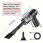 Cordless Car Vacuum Cleaner – High-Power Mini Multi-Function | Dust, Water & Sterilization | 800mA & 1200mA | Black