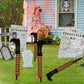 Halloween ondersteboven heksenpoten decoratie - Grappige omgekeerde lay-out prop