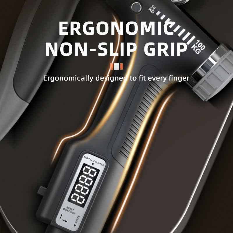 Smart Counting Grip 10-100KG Grip Free Adjustment Professional Hand Training Arm Muscle Training Fitness Equipment Fitness Tools Gym