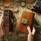 Vintage Journal Journal Cowhide Notebook
