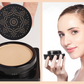 Air Cushion BB Cream Foundation – Mushroom Head Moisturizing Breathable Natural Makeup (Ivory, Natural & Images Natural)