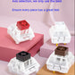 3-Key RGB Macro Keypad with Volume Knob | Mini USB Shortcut Pad | Black & White