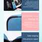 Waterproof Cross-border Black Oxford Cloth Suitcase, Durable 30 Inch Large Capacity, 20 Inch Boarding Case, Luggage Compartment