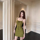 Slim Fit Waist Cinching Hip Hugging Dress