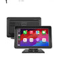 Portable 7-Inch Wireless CarPlay Screen – 1024×600 HD | Phone Screen Mirroring | Standard & Rearview Camera Bundle Options