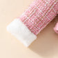 Baby Girl 3-Piece Outfit Set | Jacket, Shorts & Beret | Pink