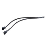Temperature Controlled Cooling Fan 4-pin Motherboard With Mesh And CPU Adapter Cable