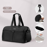 Womens Dry-Wet Separation Sports Gym Bag