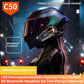Motorcycle Helmet Intercom Headset – Waterproof Wireless Riding Earphones (C50)