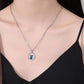 Owl Pendant Necklace | White Gold Copper | Vintage Fashion OL Style Jewelry Gift for Women