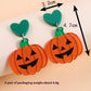Halloween Acrylic Earrings – Colorful Spooky Fashion Jewelry | 12 Designs