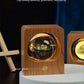 3D Laser Engraved Crystal Ball Night Light – Dimmable USB LED Lamp with Wood Base | Bedroom Decor & Unique Gift