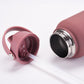 1L (34oz) Insulated Stainless Steel Water Bottle with Straw & Rope Handle – 24 Colors