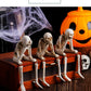 Halloween Skull Resin Decoration – Ghost Festival Atmosphere Ornament