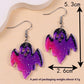 Halloween Acrylic Earrings – Colorful Spooky Fashion Jewelry | 12 Designs