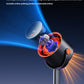 Forest Style Desktop Fan, USB Rechargeable Quiet Portable Fan With Activated Carbon Air Purification, 3-in-1 Stand Clip Hook Design, Energy Saving Circulating Fan For Home, Office, Bedroom  Travel