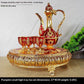 Exquisite Wine Set Court Stylehome Decor Piece Classic And Creative Wine Glasses And Carafes For Dining Rooms And Hotels