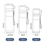 316 Stainless Steel Thermos Cup – Modern Insulated Tumbler | 500ml (17oz), 750ml (25oz) & 1000ml (34oz)