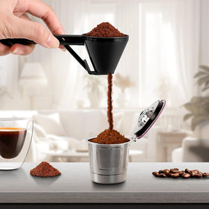 No-Spill Measuring Funnel Spoon – Protein Powder, Egg White & Sports Drink Scoop