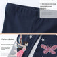 Girls' Slim-Fit Cotton Pants | Elastic Waist | Sizes 2T–7T