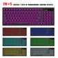 L99 Wireless RGB Keyboard & Mouse Combo | 96-Key 2.4G, USB-C Rechargeable