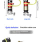 Quick Air Release Tire Deflator Valves – 4-Pack | Short & Long Style | Aluminum Alloy | Universal Fit