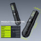 Color Screen Tattoo Pen 1500 MA Battery Tattoo Embroidery Tools Equipment
