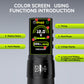 Wireless Rotary Tattoo Pen – Color Screen, 1500mAh Battery, RCA | PMU & Tattoo Machine