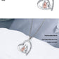 Mother & Daughter Love Heart Necklace | Rose Gold Copper Pendant | Sentimental Jewelry Gift for Her