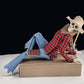 Halloween Gloeiende Skelet Decoratie – Lichtgevend Geel Schedel Ornament