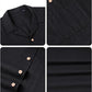 Men's Casual Pure Cotton Short Sleeve Shirt – Lightweight Everyday Top | 9 Colors | S–3XL