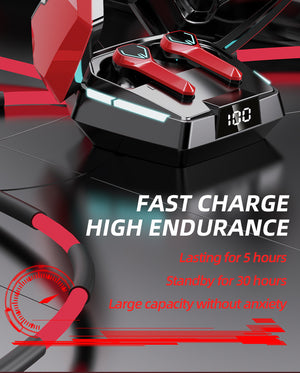 E-Sports Wireless Bluetooth In-Ear Gaming Earbuds – Low Latency, 8Hr Battery