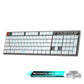 AULA Slim 104-Key Wireless Mechanical Keyboard | Bluetooth 5.0, 2.4G & USB-C | RGB Backlit