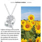 Sunflower Clavicle Chain Necklace – Simple Elegant Jewelry for Women