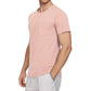 Men's Loose Fit Solid Color Cotton Crewneck T-Shirt – Short Sleeve Casual Summer Tee | Pink | S–XXL
