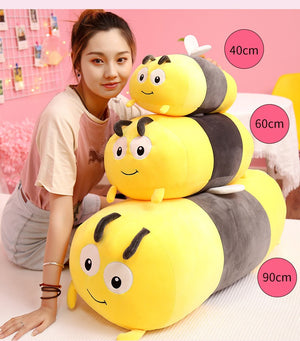 Little Bee Plush Toy – Cute Soft Stuffed Insect Doll Birthday Gift for Kids (40cm–80cm)