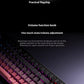 MCHOSE Side-Engraved Wireless Mechanical Keyboard | HiFi Sound, 5-Layer Gasket, Volume Knob | 12 Gradient Styles