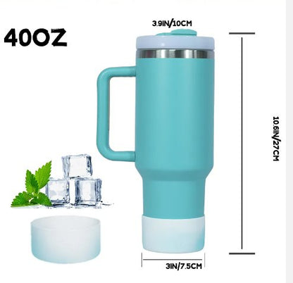 40 Oz double-wall stainless steel travel mug (Product 1A)