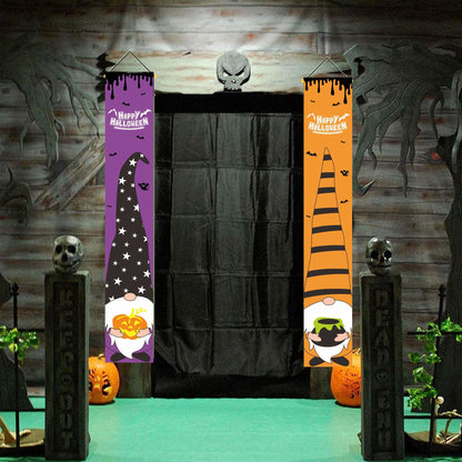 Halloween Cartoon Print Party Decorative Banner