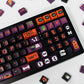 Halloween XDA Keycap Set – Heat Transfer Print | Fits 75/87/98/104/108 Key Mechanical Keyboards