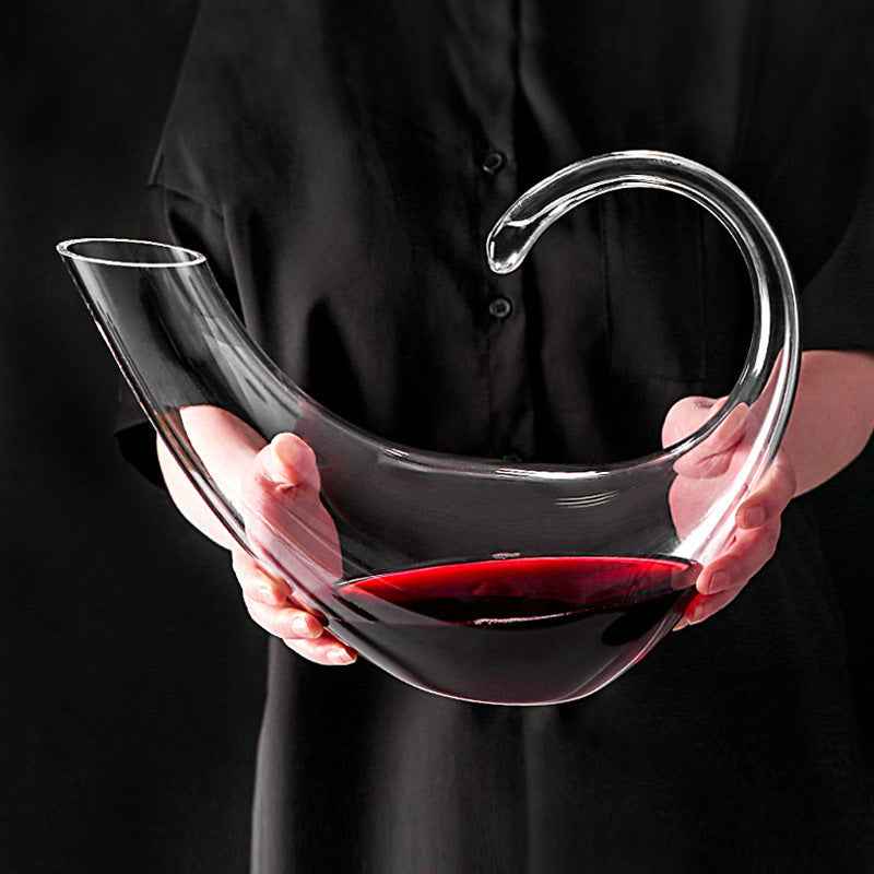 Red Wine Quick Decanter Crystal Glass Scorpio