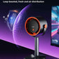 Forest Style Desktop Fan, USB Rechargeable Quiet Portable Fan With Activated Carbon Air Purification, 3-in-1 Stand Clip Hook Design, Energy Saving Circulating Fan For Home, Office, Bedroom  Travel
