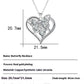 Butterfly & Heart Necklace for Women – Elegant Copper Pendant Chain