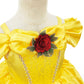 Girls' Yellow Princess Costume Dress | Cosplay & Halloween