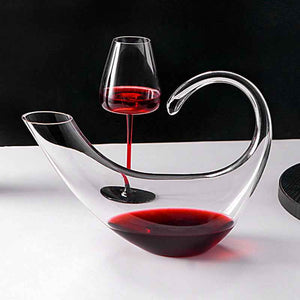 Red Wine Quick Decanter Crystal Glass Scorpio
