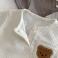 Kids' Cotton Short Sleeve 2-Piece Set | Shirt & Shorts | 3 Colors